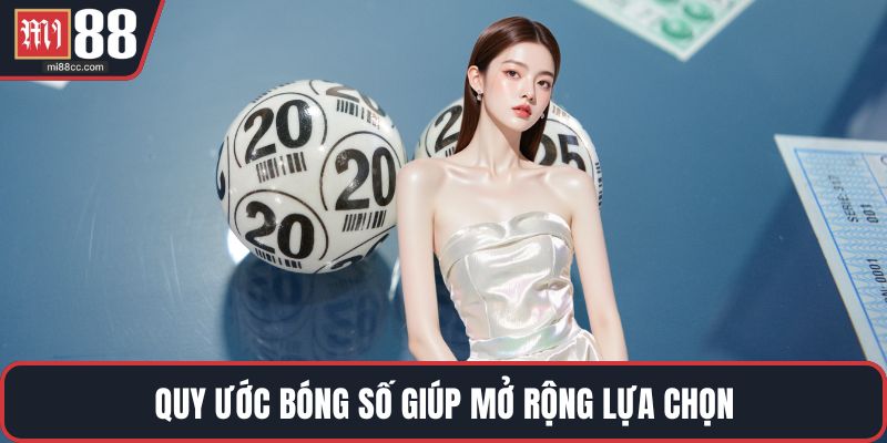 Quy ước bóng số giúp mở rộng lựa chọn